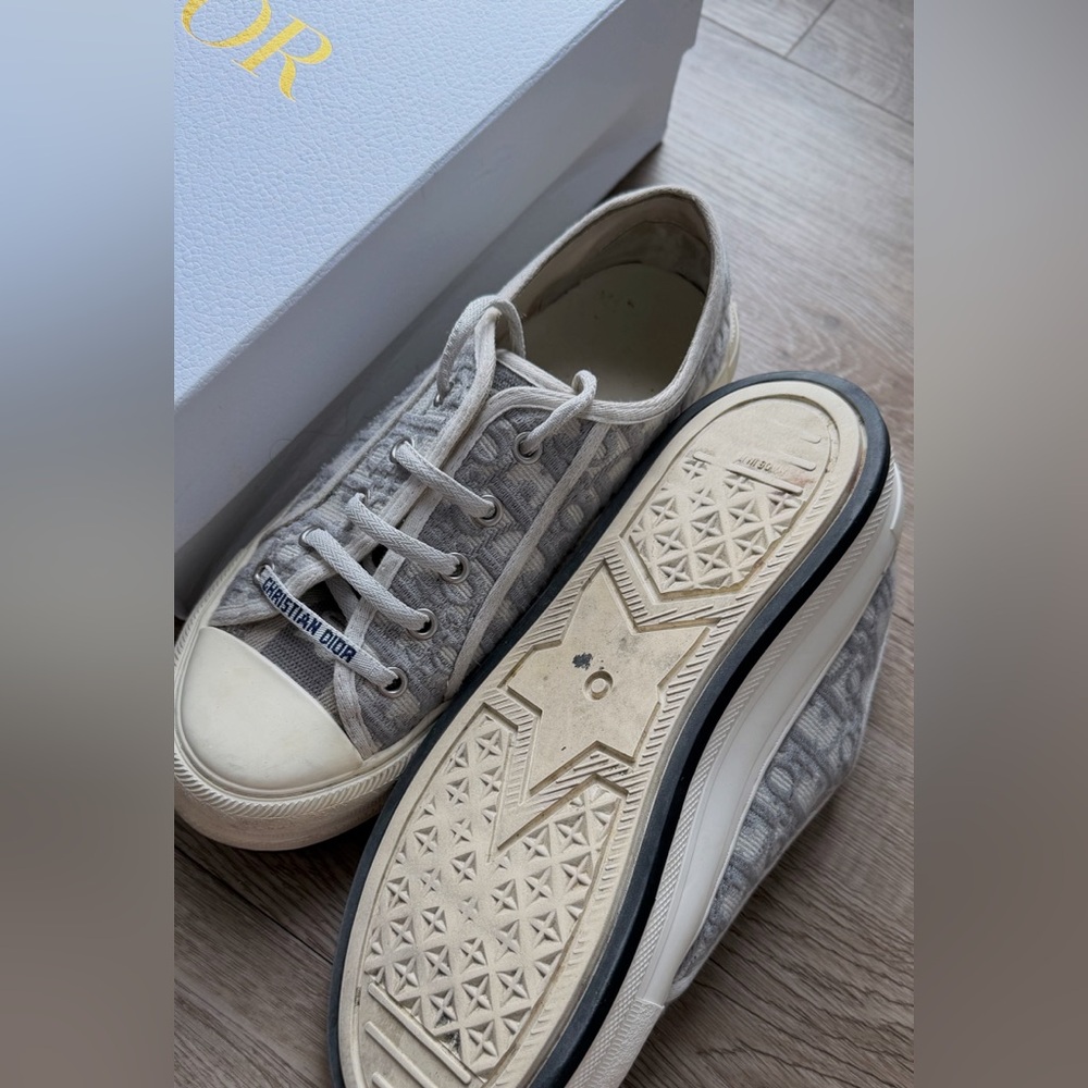 Dior Beige and Gray woman’s  Sneakers